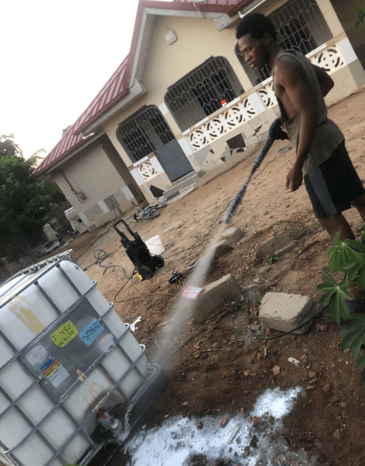 Tank and Frame Setup